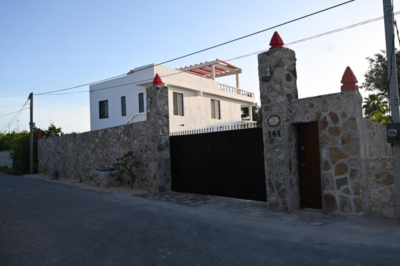 La Casa Del Mexicano Celestun Eksteriør bilde